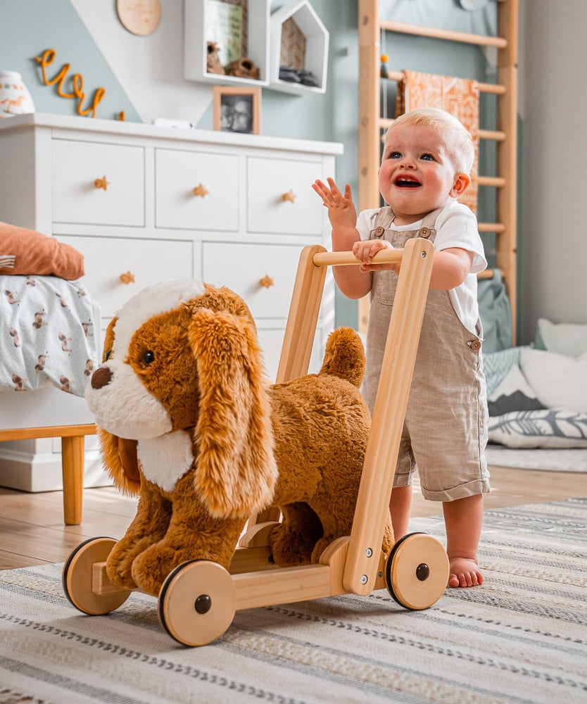 Peanut Pup Baby Walker