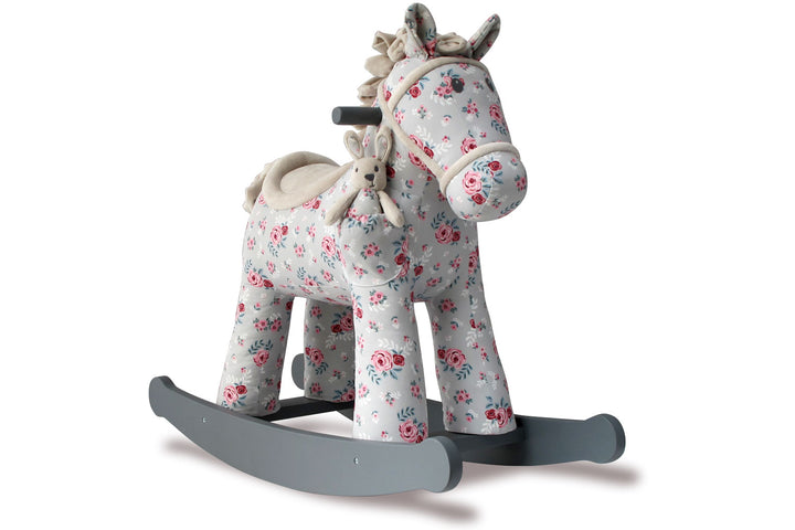 Little Bird Told Me Lily & Rose Rocking Horse 12 Months