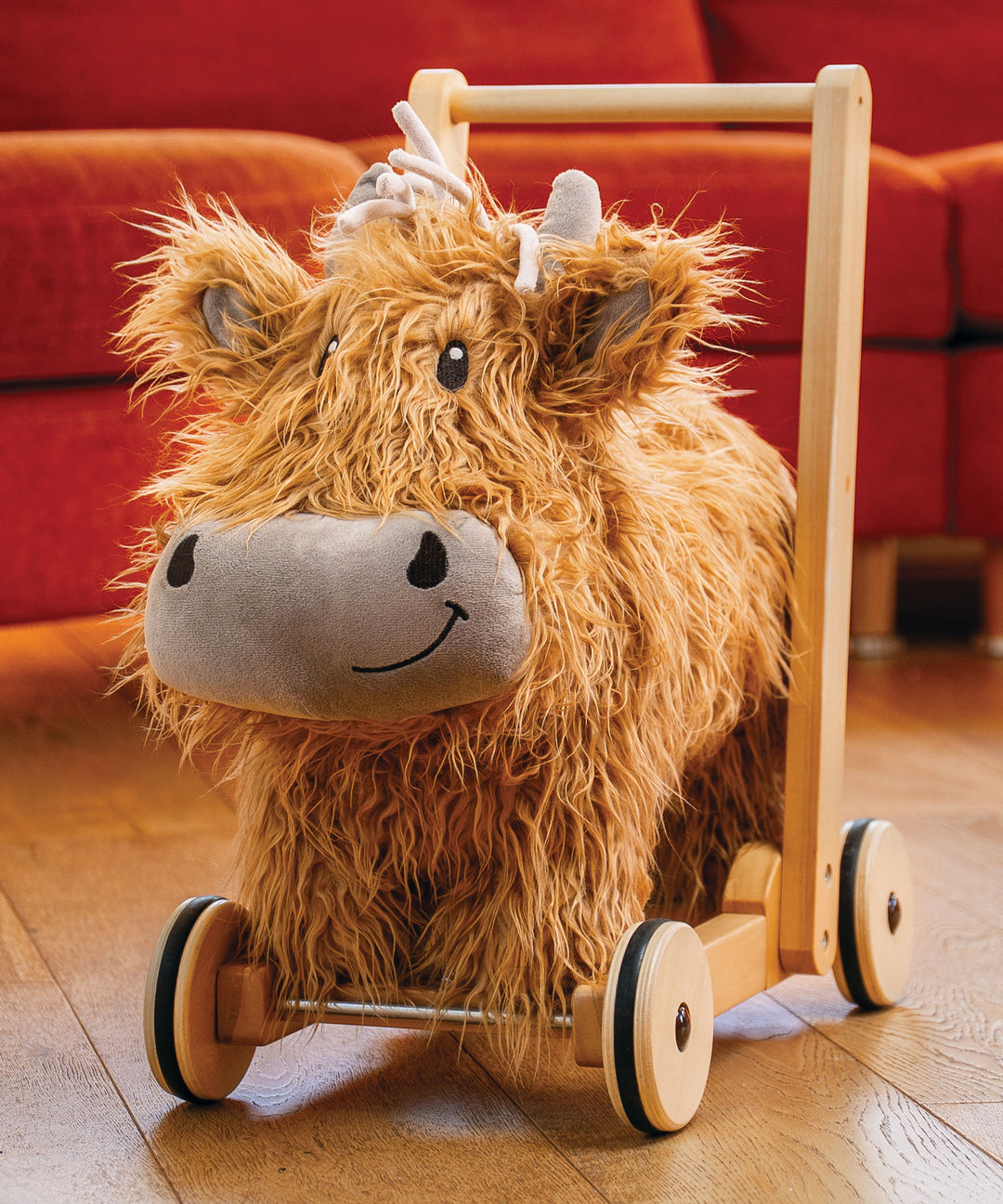 Little Bird Told Me Hubert Wooden Baby Walker 