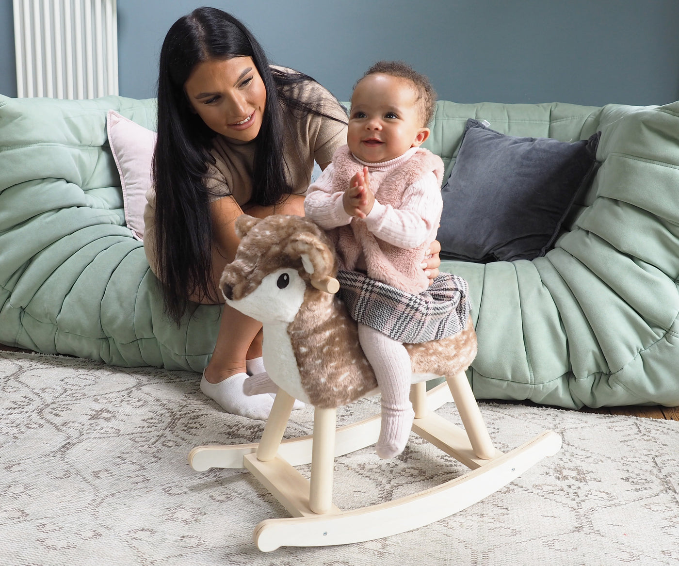 Rocking Deer | Wooden Rocking Animals | Babyblooms