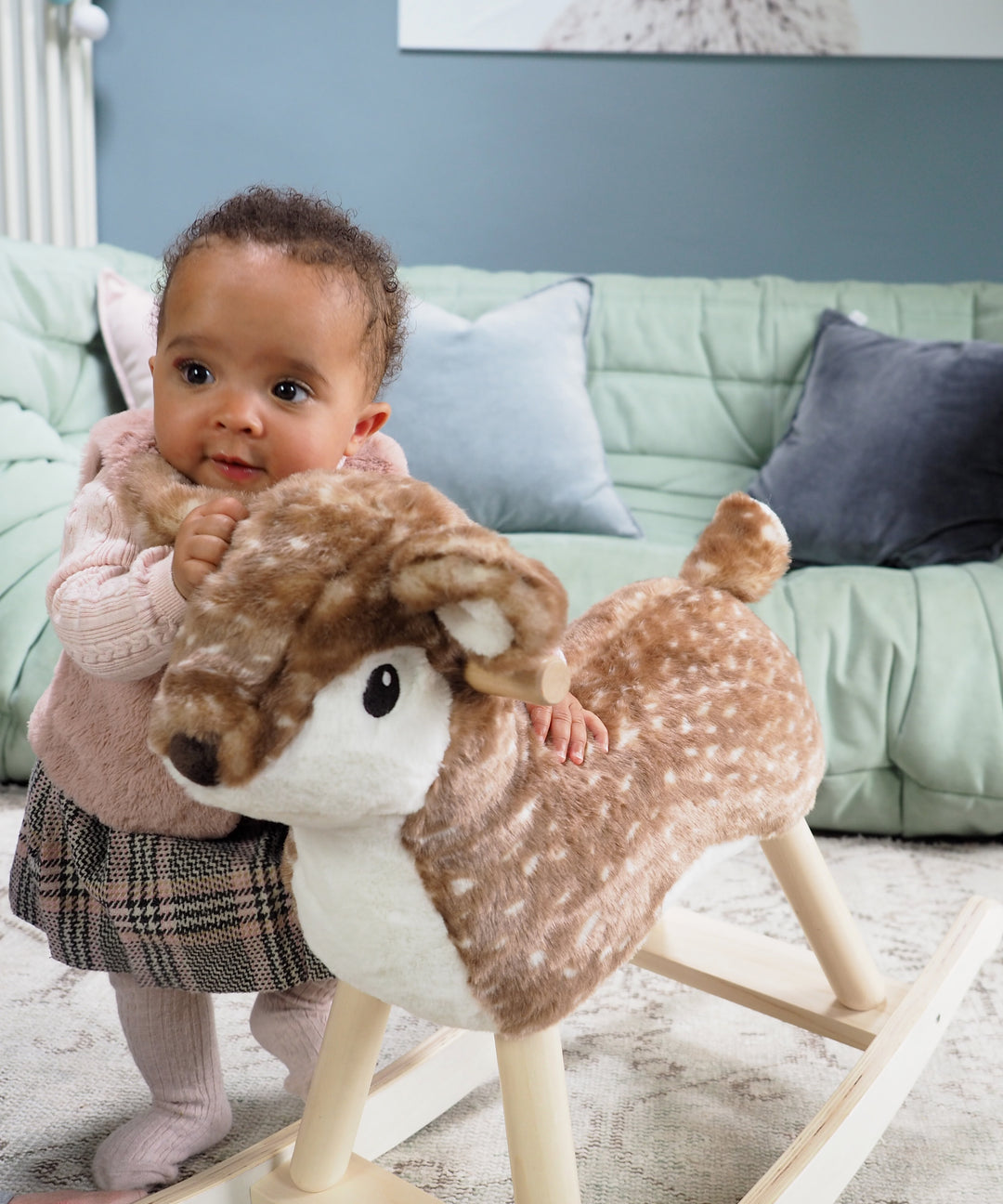 Rocking Deer | Wooden Rocking Animals | Babyblooms