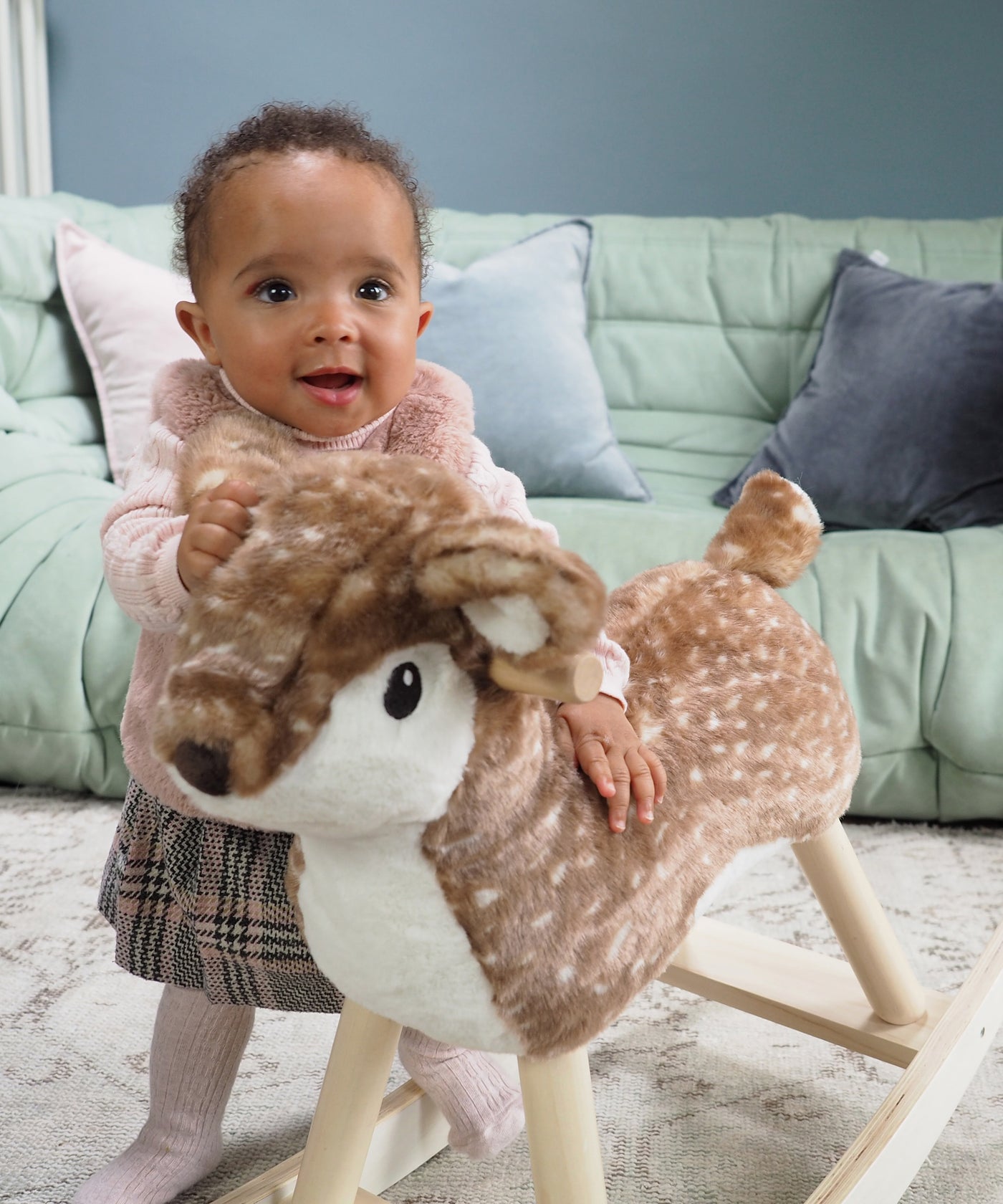 Rocking Deer | Wooden Rocking Animals | Babyblooms