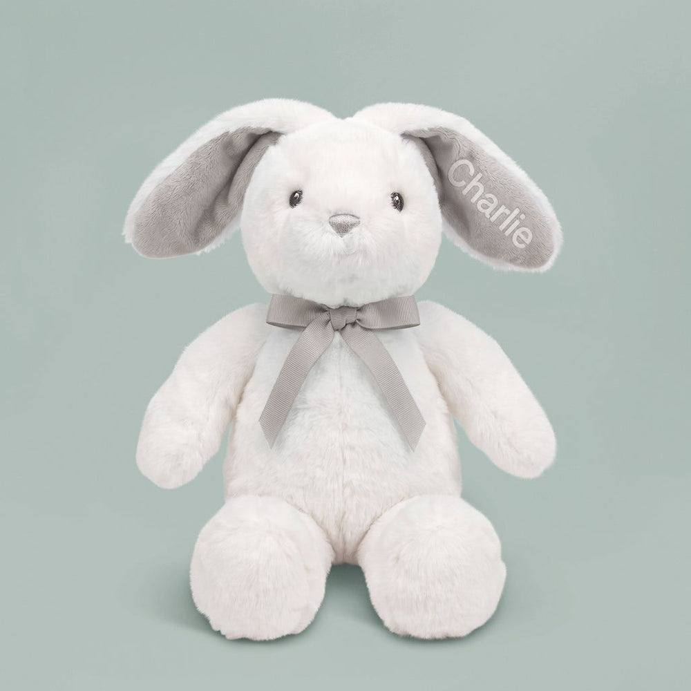 Personalised Little Grey Eco Bunny 