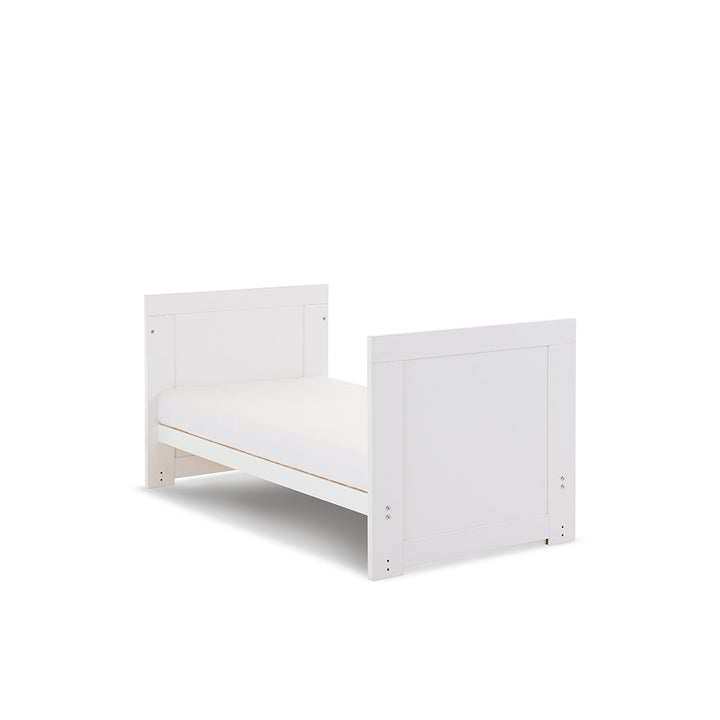 Obaby Nika Mini Cot Bed, White