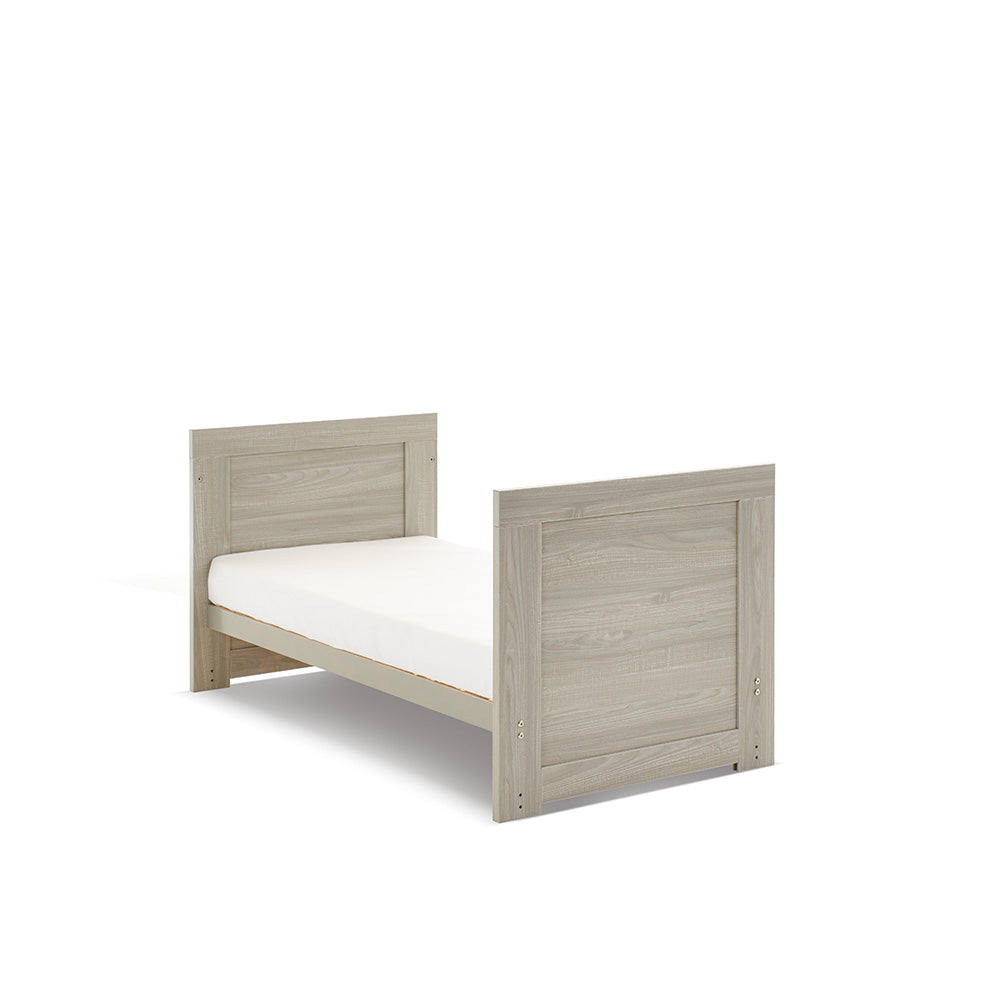 Obaby Nika Mini Cot Bed, Grey