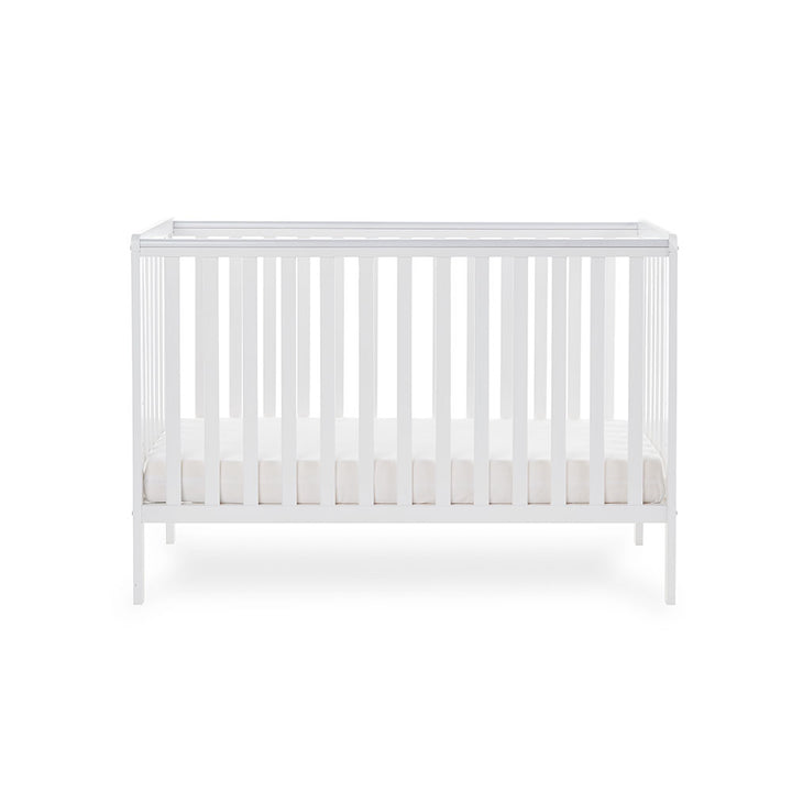Obaby Bantam Cot & Under Drawer, White