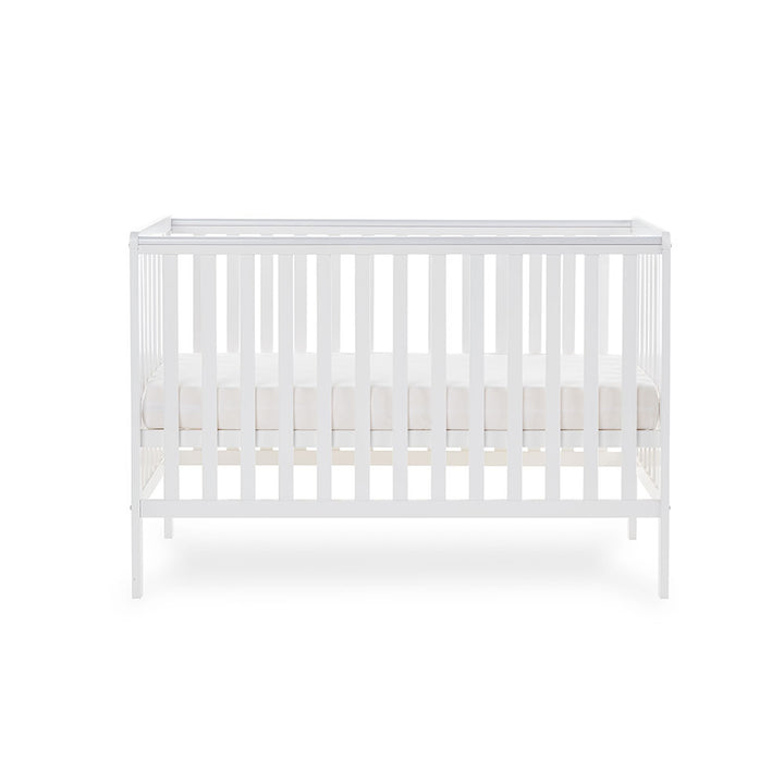 Obaby Bantam Cot & Under Drawer, White