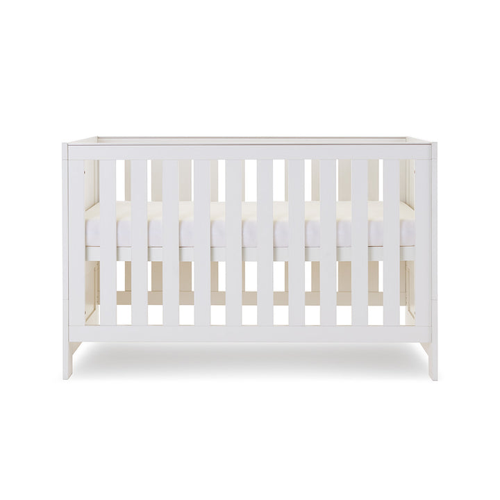 Obaby Nika Cot Bed, White