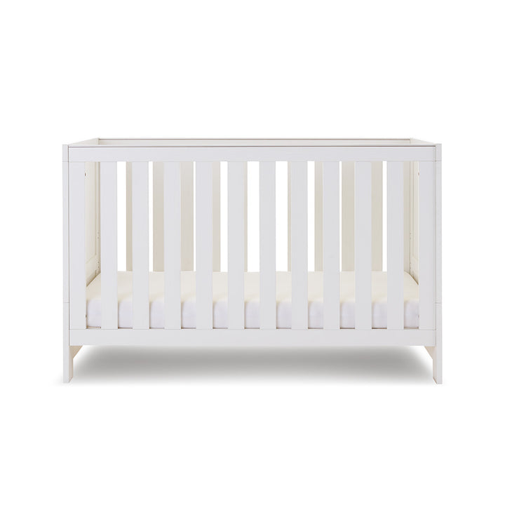 Obaby Nika Cot Bed, White