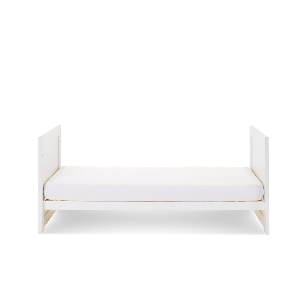 Obaby Nika Cot Bed, White