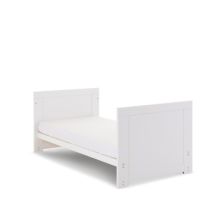 Obaby Nika Cot Bed, White
