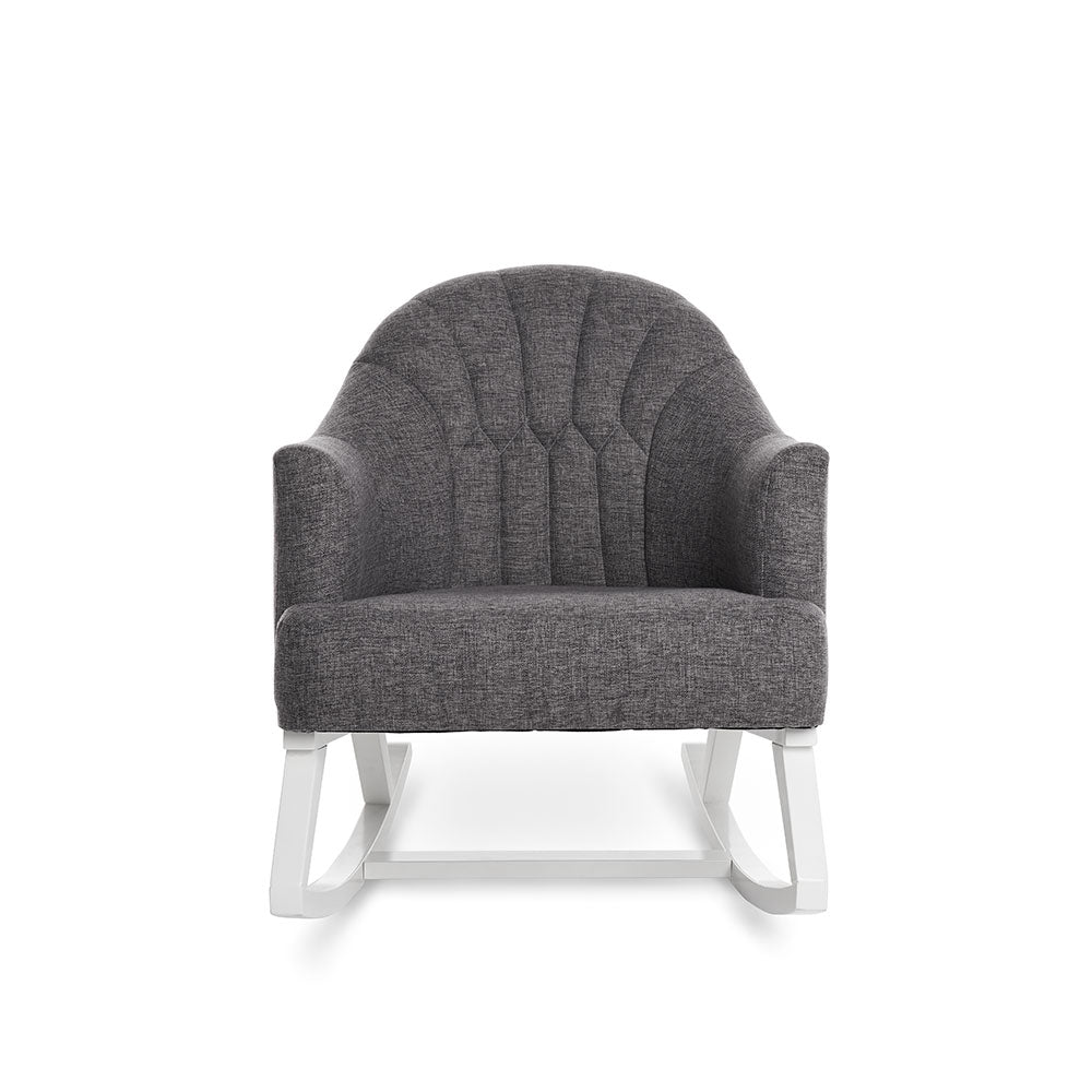 Obaby Round Back Rocking Chair, Grey