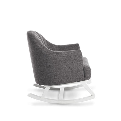 Obaby Round Back Rocking Chair, Grey