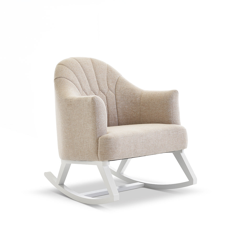 Obaby Round Back Rocking Chair, Oatmeal