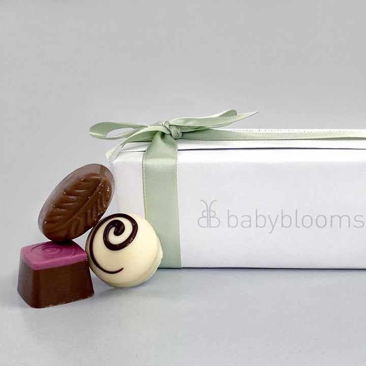 Father's Day Balloon Trio with Box of Chocolates