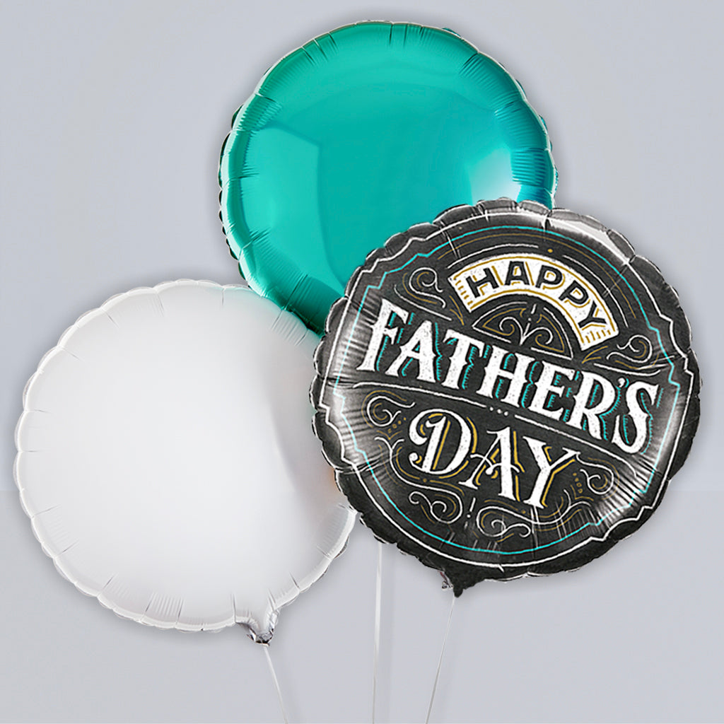 Father's Day Balloon Trio