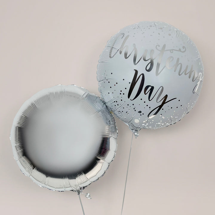 Personalised Berkeley Bear Christening Balloons Gift Set