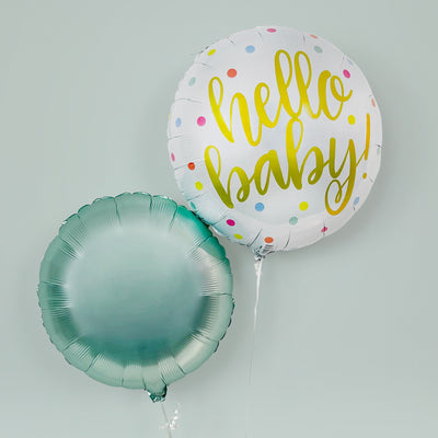 New Baby Gift Of Balloons