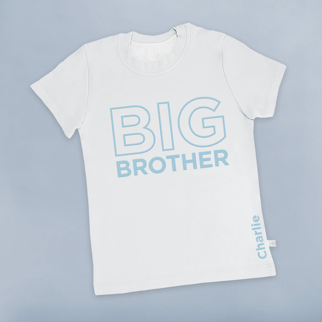 Sibling Boy Gift Big Brother T-Shirt Short Sleeved