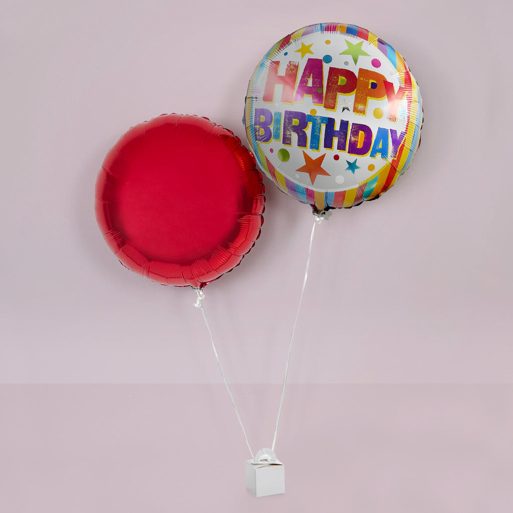 Wow You're 1! Bertie's Personalised First Birthday Balloon Gift Set