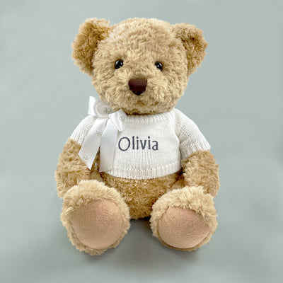 Personalised Baby Teddy Bear Gift