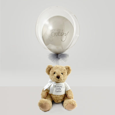 Christening-Balloon-And-Personalised-Bear-En