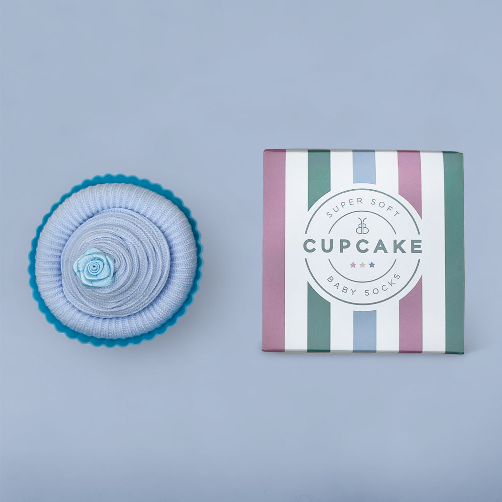 Cupcake Socks Blue