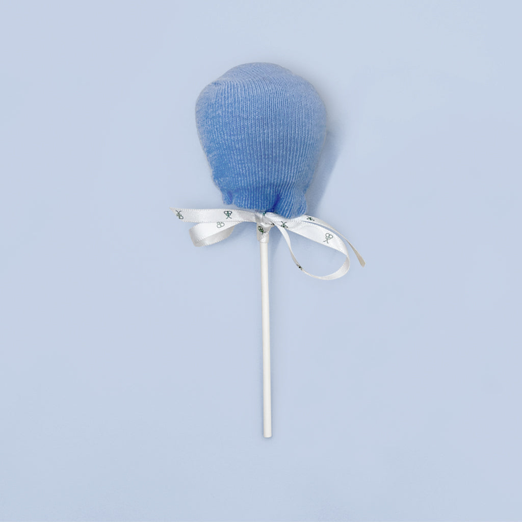 Luxury New Baby Bubble Balloon with Baby Boy Muslin Cake