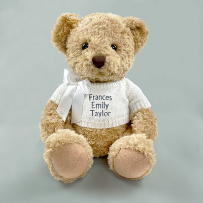 Christening Gift Personalised Teddy Bear