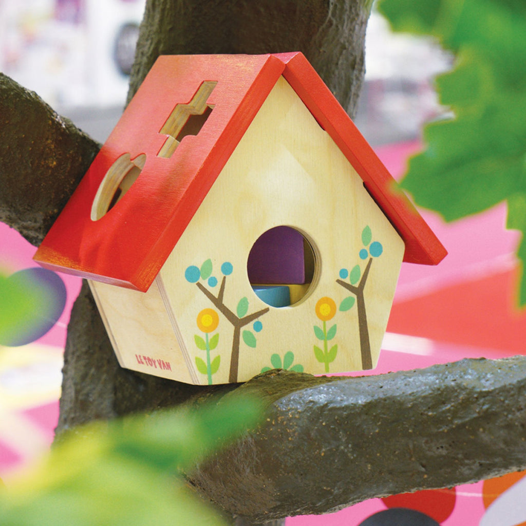 My Little Bird House Wooden Shape Sorter