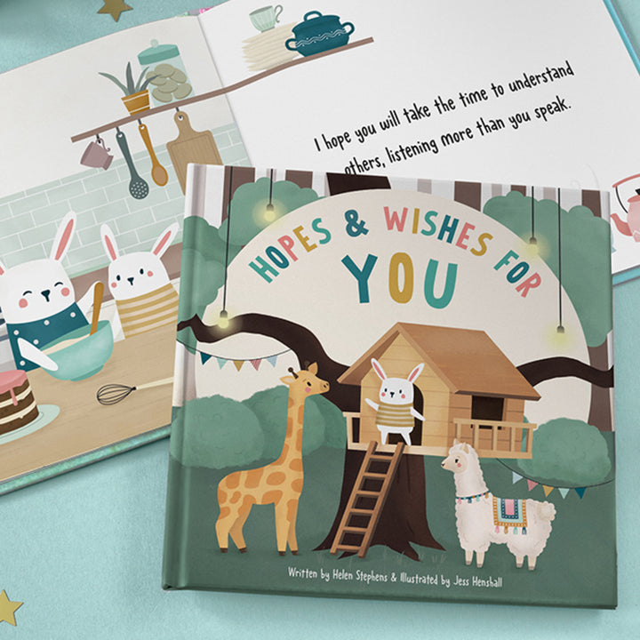 Hopes & Wishes For You Giraffe Gift Set