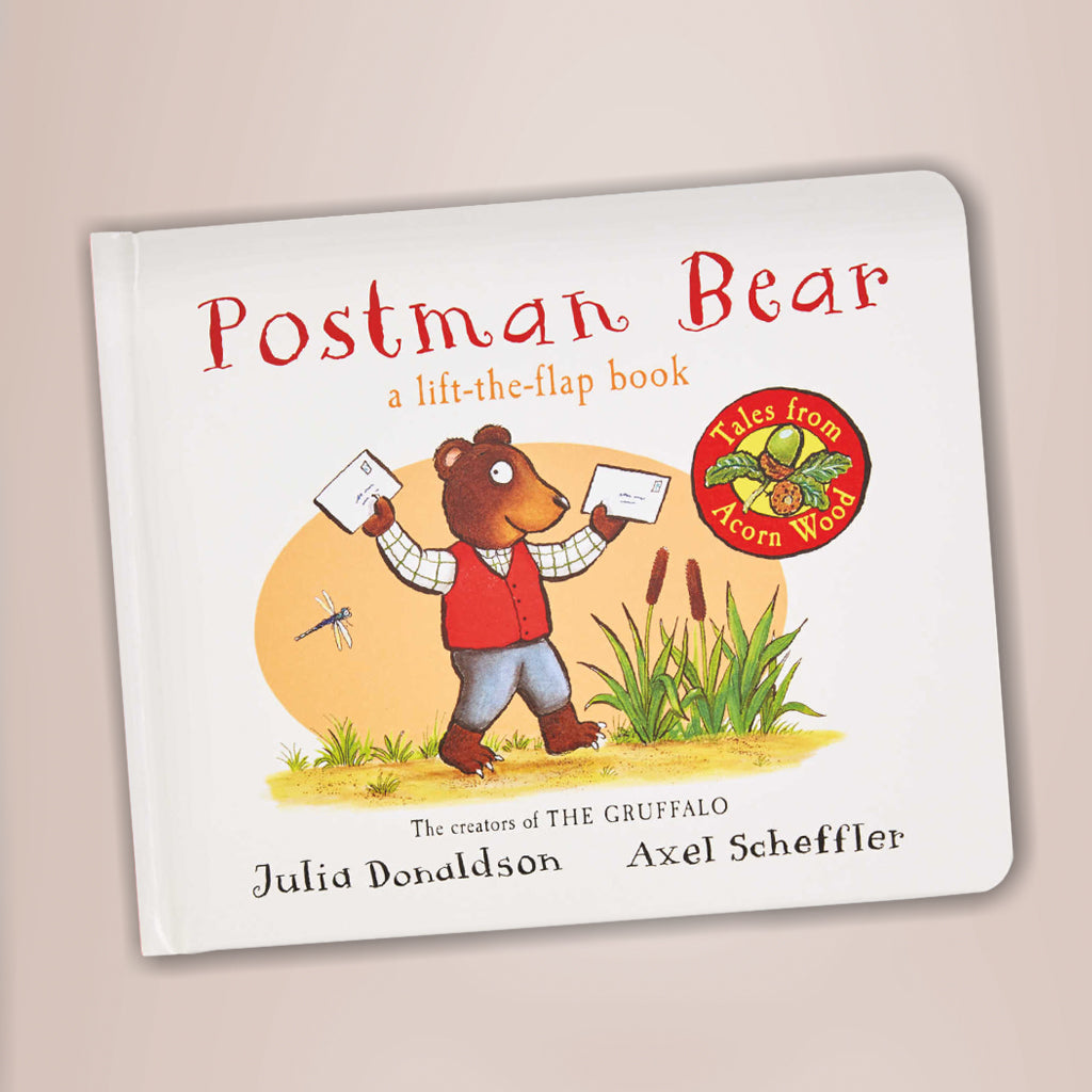 Baby Gift Postman Bear Board Book