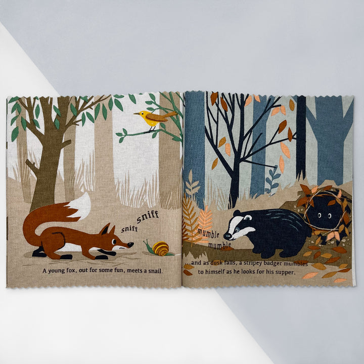 Personalised Rag Book and Little Grey Bunny