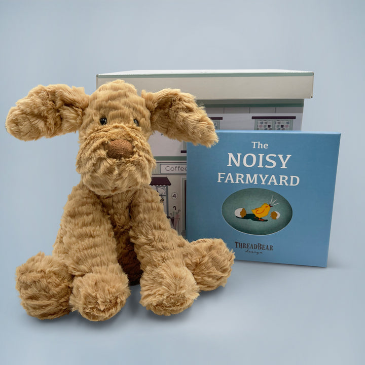 Baby Gift Set Jellycat Fuddlewuddle Puppy And Rag Book