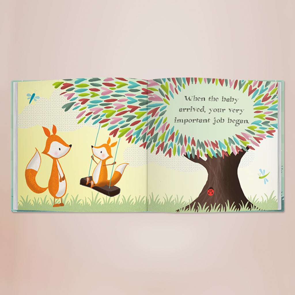 You're The Biggest Book with Personalised Fox Cub Soft Toy