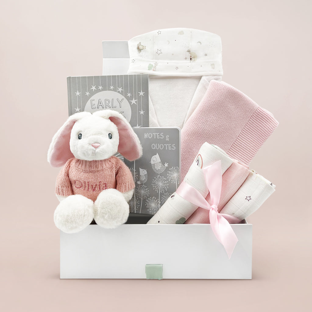 New Baby Girl Early Years Hamper Pink