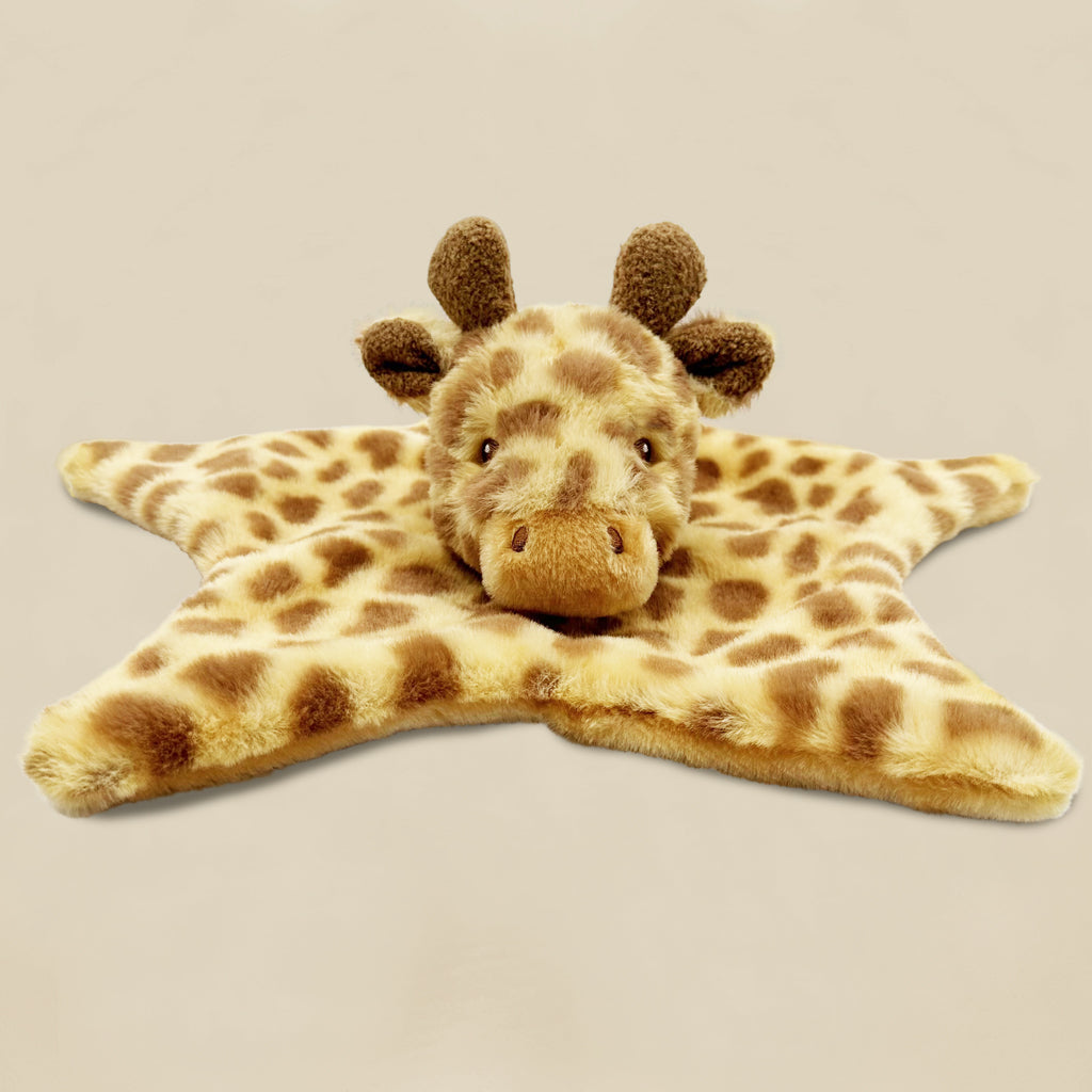 Georgie Giraffe Comforter with Swaddles and Blanket Baby Gift