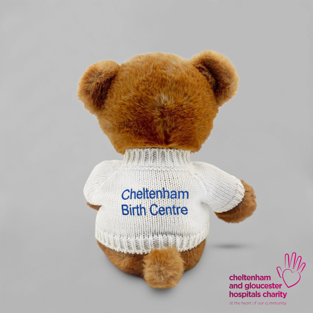 Personalised Hospital Keepsake Bear with Snuggle Wrap
