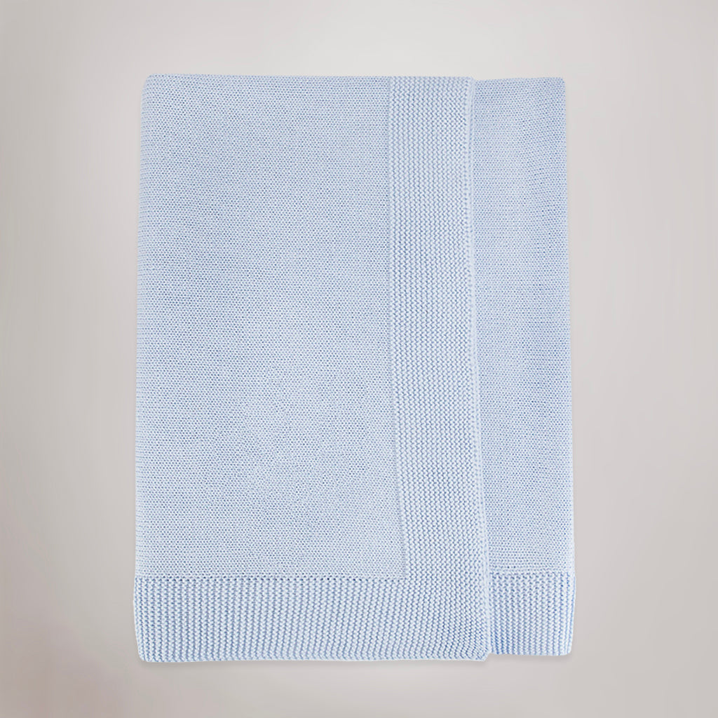 Personalised Little Blue Bunny Blanket Cake