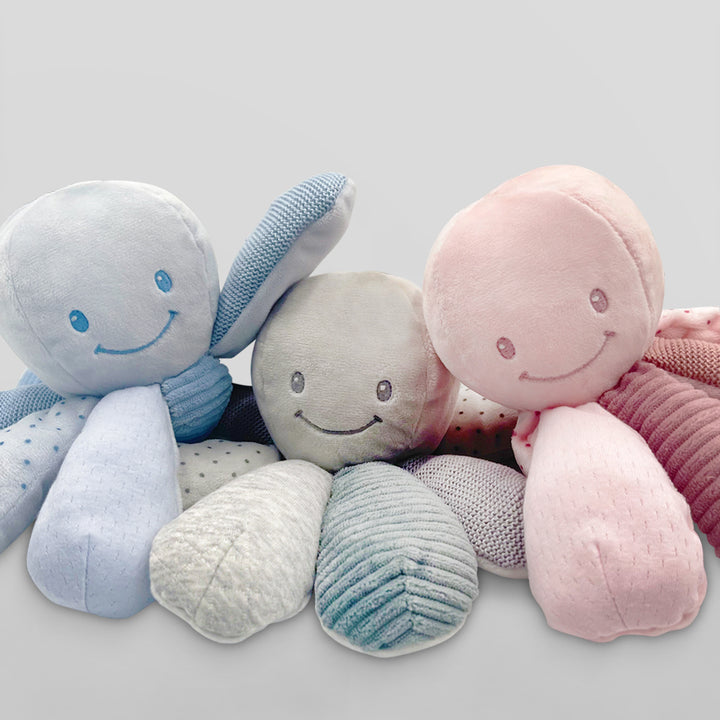 Activity Octopus Soft Toy, Pink