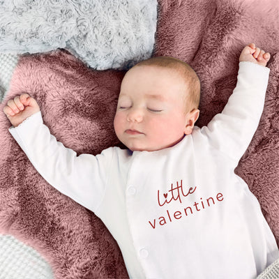 Valentine Gift Baby Sleepsuit