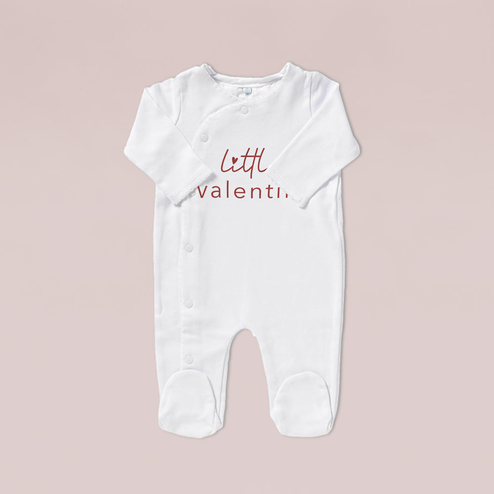 Little Valentine Baby Sleepsuit