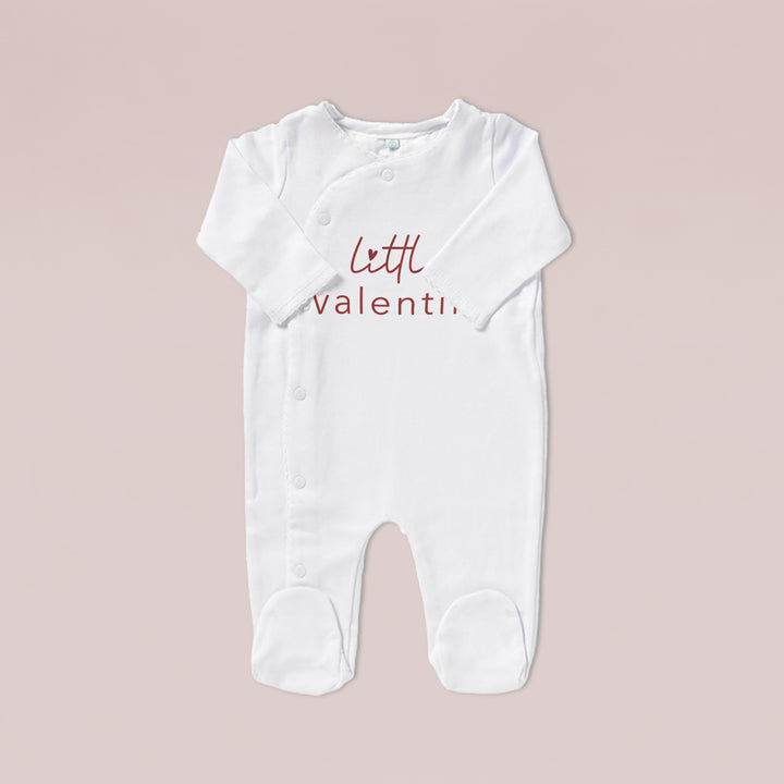 Little Valentine Baby Sleepsuit