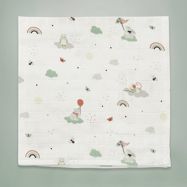 Little Love Trio of Muslins - Blue