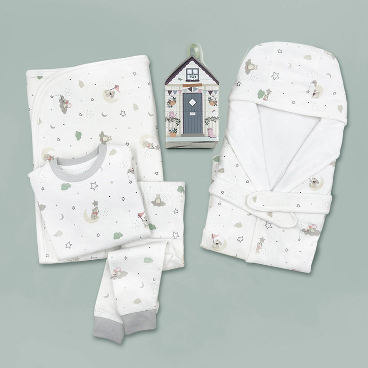 Personalised Little Love Moses Basket Baby Hamper- Neutral