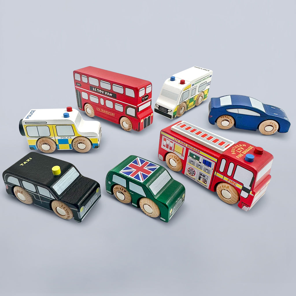 Baby Gift The London Car Set