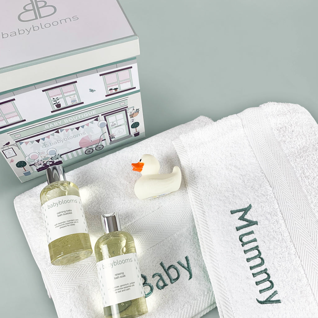 Gift For New Mum And Baby Bathtime Hamper