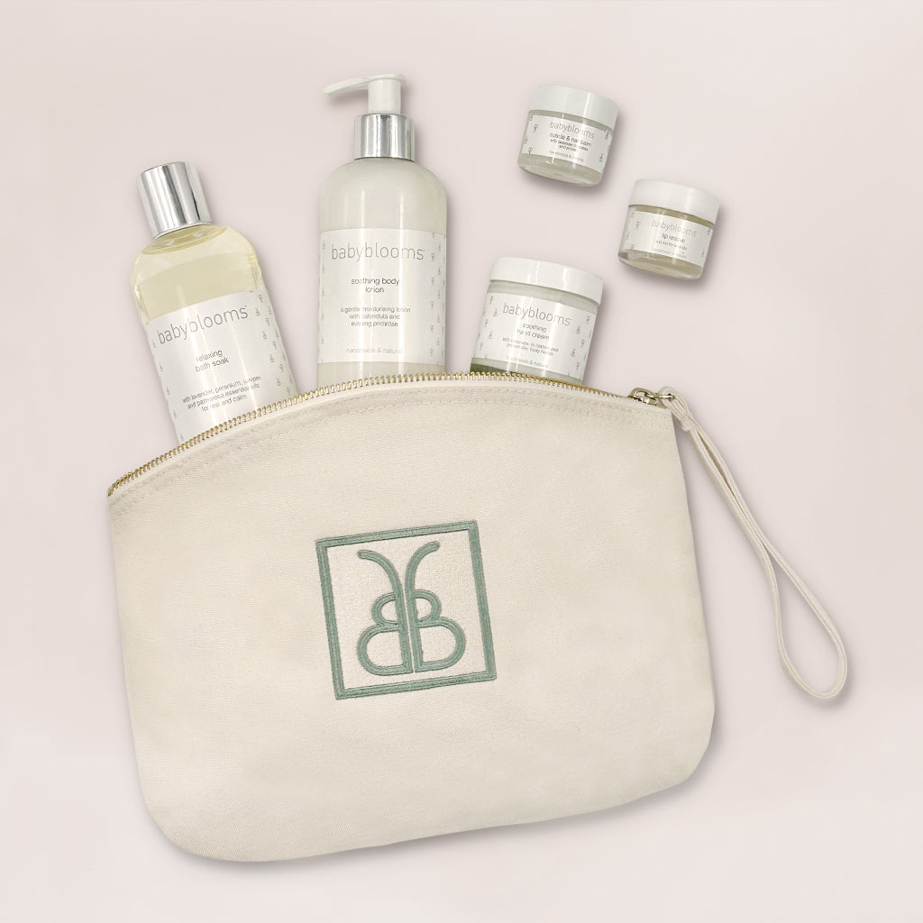 Personalised Babyblooms Signature Moses Basket Hamper