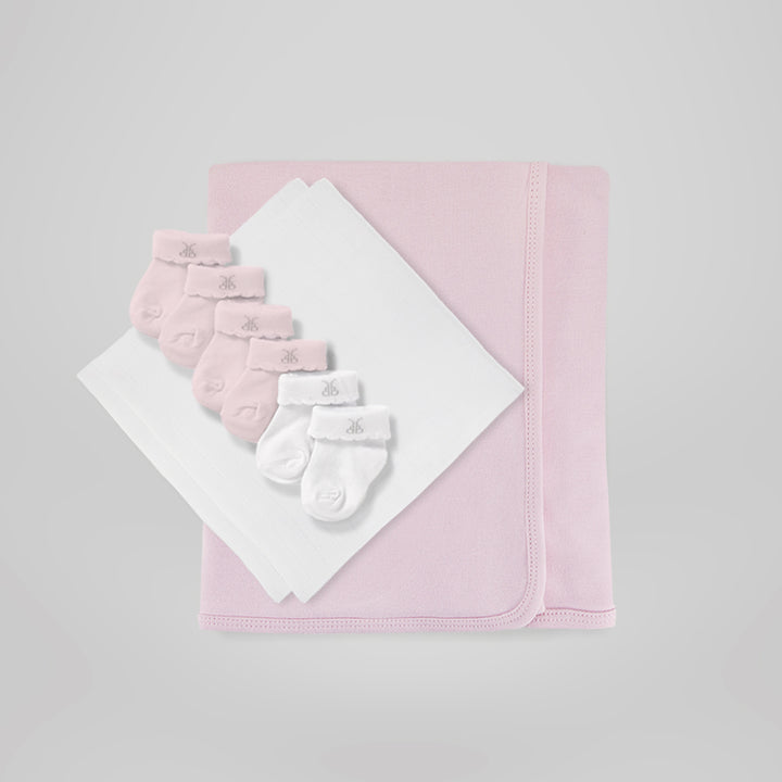 Personalised Little Pink Bunny Two Tier Nappy Cake