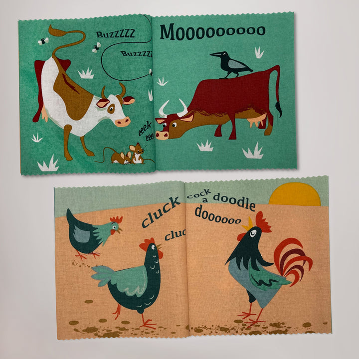 Rag Book with Jellycat Fuddlewuddle Puppy